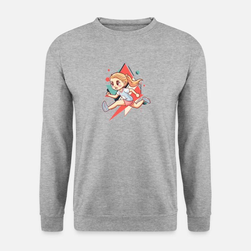 Laufen Sprinter - Unisex Pullover - Weißgrau meliert