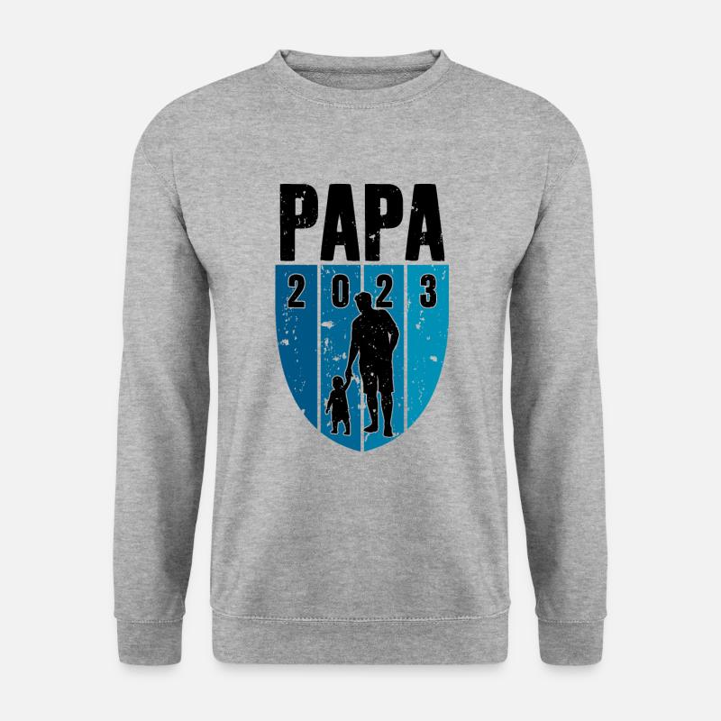 FATHER'S DAY DAD 2003 - Unisex Sweatshirt - salt & pepper