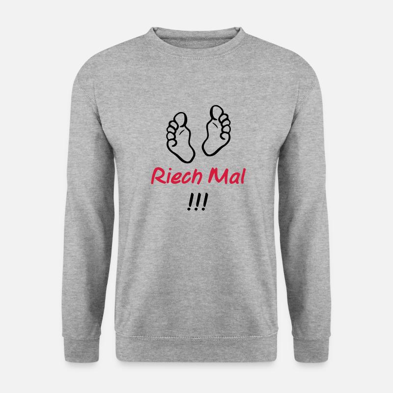 riech_mal - Unisex Sweatshirt - salt & pepper