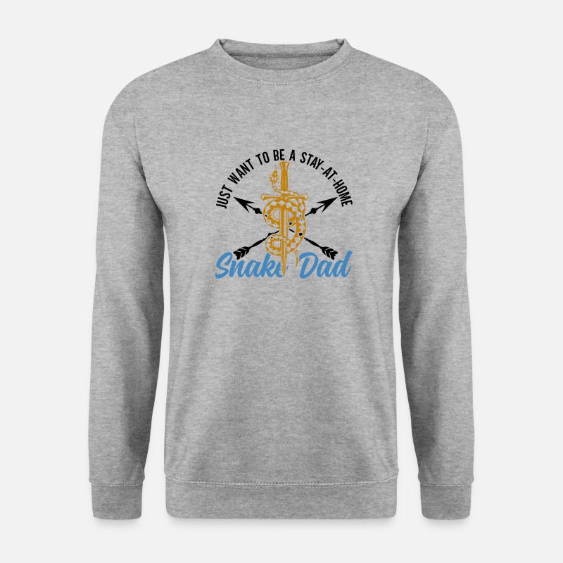 Snake owners Snake lovers Snakes - Unisex Sweatshirt - salt & pepper