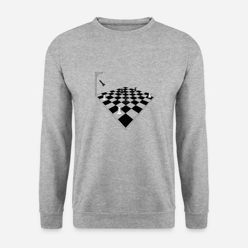 Bauernaufstand - Unisex Pullover - Weißgrau meliert