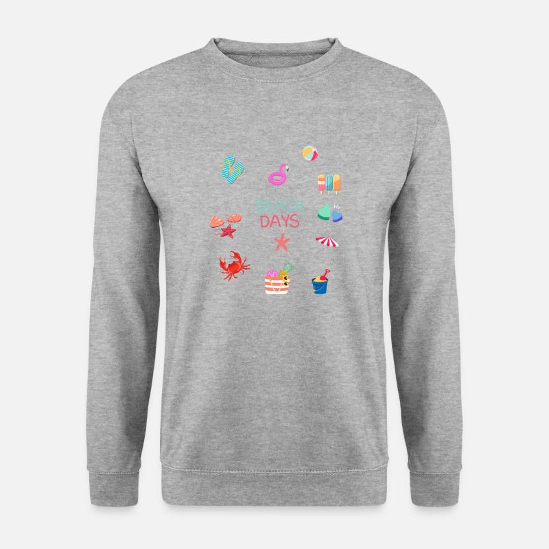 Beach Days - Unisex Sweatshirt - salt & pepper