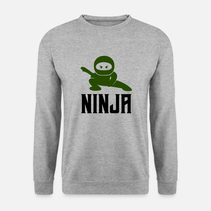 Ninja Comic - Unisex Sweatshirt - salt & pepper