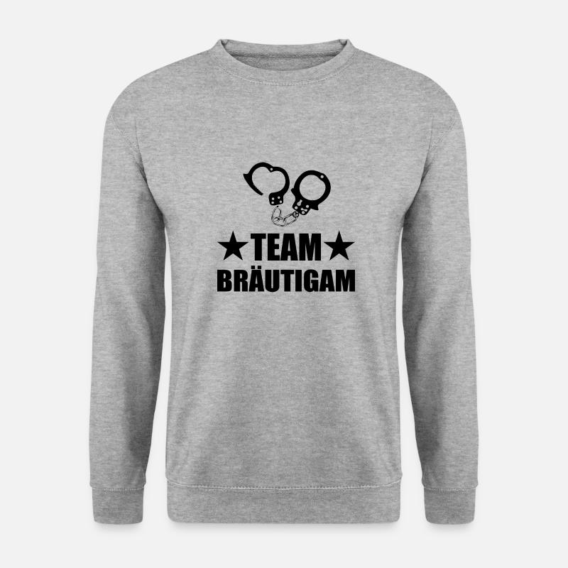 Junggesellenabschied - Unisex Pullover - Weißgrau meliert