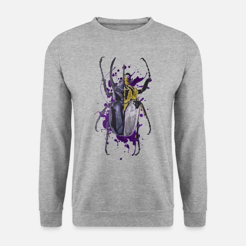 Coleoptera beetle beetle insect - Unisex Sweatshirt - salt & pepper