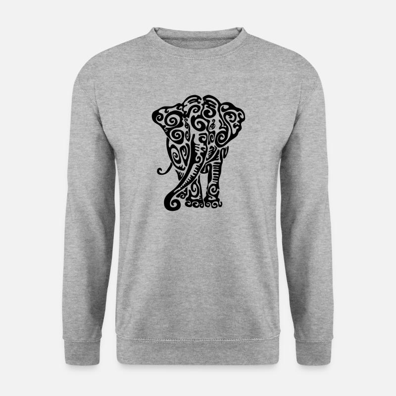 Elephant - Unisex Sweatshirt - salt & pepper