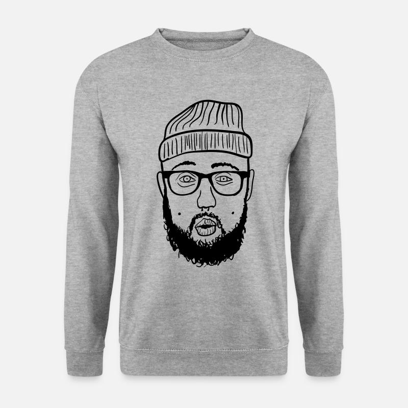 Hipster - Unisex Sweatshirt - salt & pepper