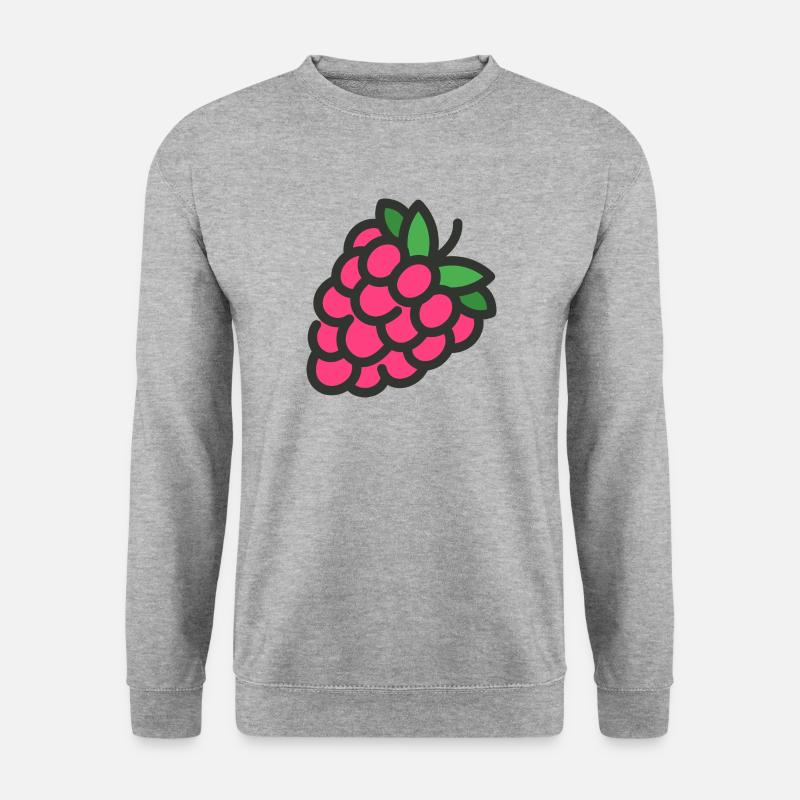 Raspberry - Raspberries MOTIVE - Unisex Sweatshirt - salt & pepper