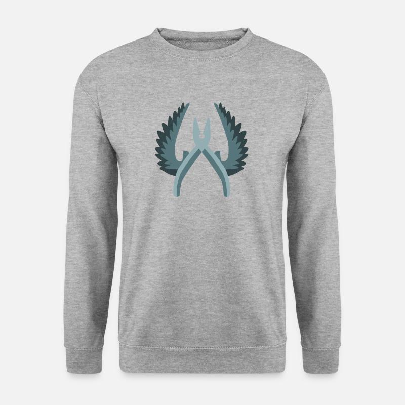 Counter-Terroristen - Unisex Pullover - Weißgrau meliert