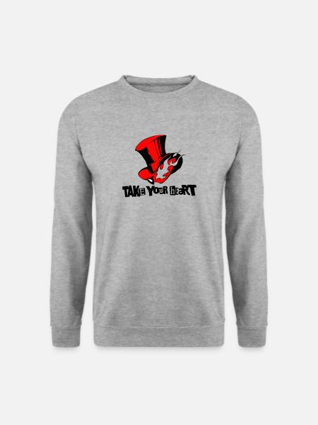 take your heart - Unisex Sweatshirt - salt & pepper
