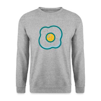 frit - Sweat-shirt Unisexe - gris chiné - Devant - Alina (178cm) & Michal (187cm)