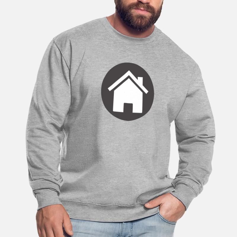 construction de maisons maison maison architecture gebaeude206 Sweat-shirt Unisexe