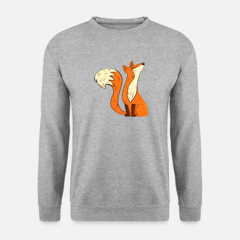 Fox insulted - Unisex Sweatshirt - salt & pepper