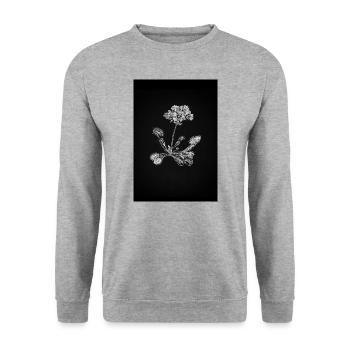 Piège à mouches de Vénus - Sweat-shirt Unisexe - gris chiné - Devant - Alina (178cm) & Michal (187cm)