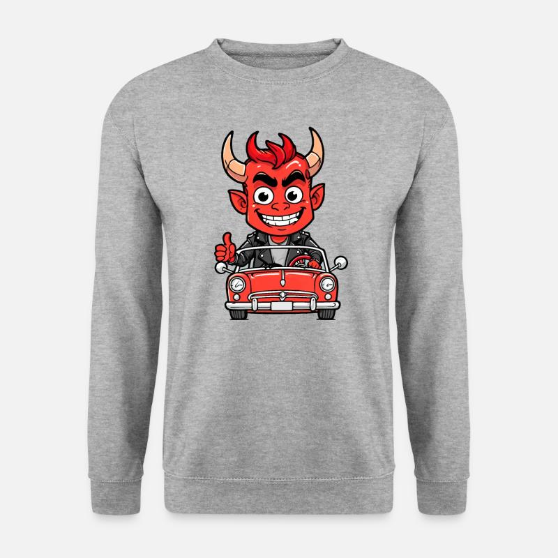 Red Devil - Unisex Sweatshirt - salt & pepper
