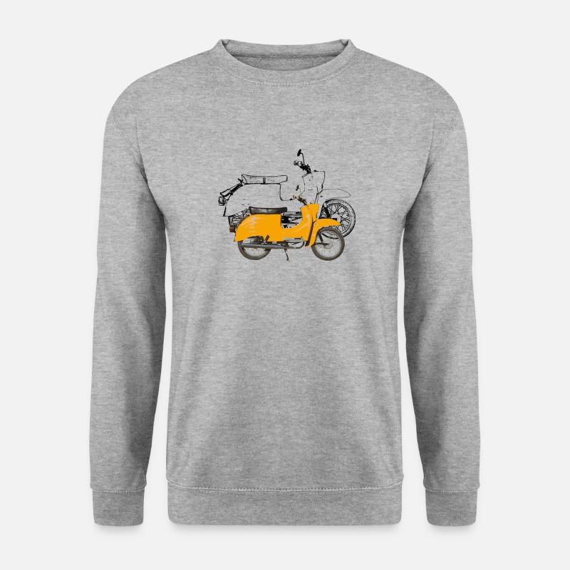 double swallow Sahara brown - Unisex Sweatshirt - salt & pepper