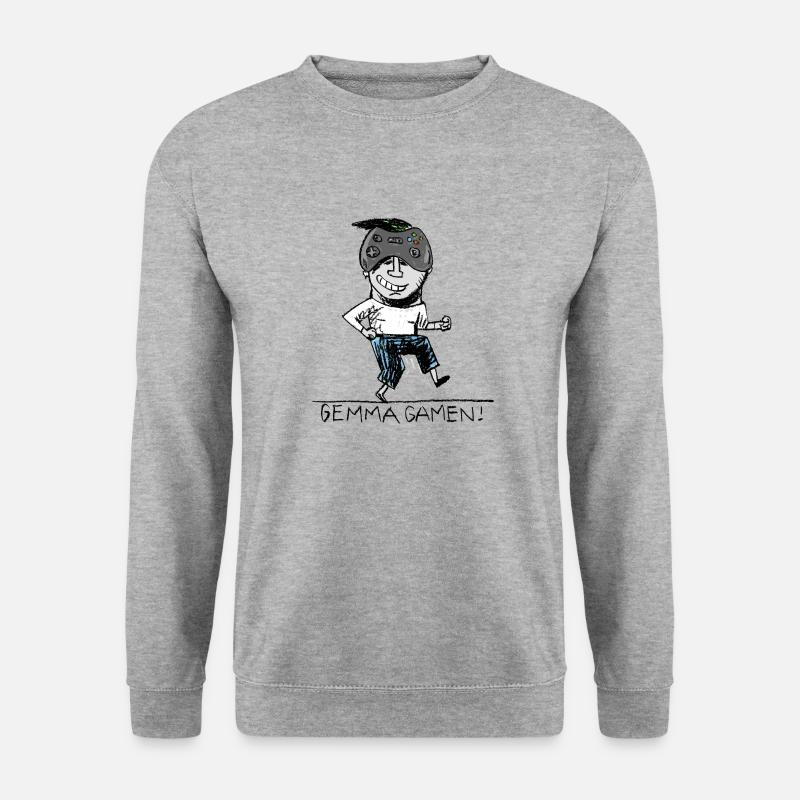 #spreadgaming - Unisex Pullover - Weißgrau meliert