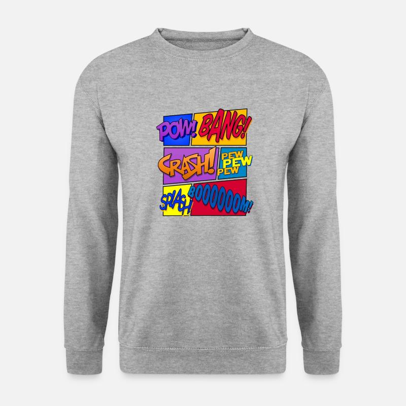 Get Loud (Comic-Design) - Unisex Sweatshirt - salt & pepper