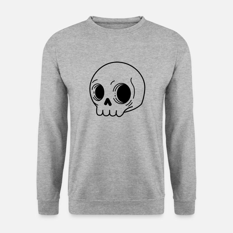 simple crane - Unisex Sweatshirt - salt & pepper