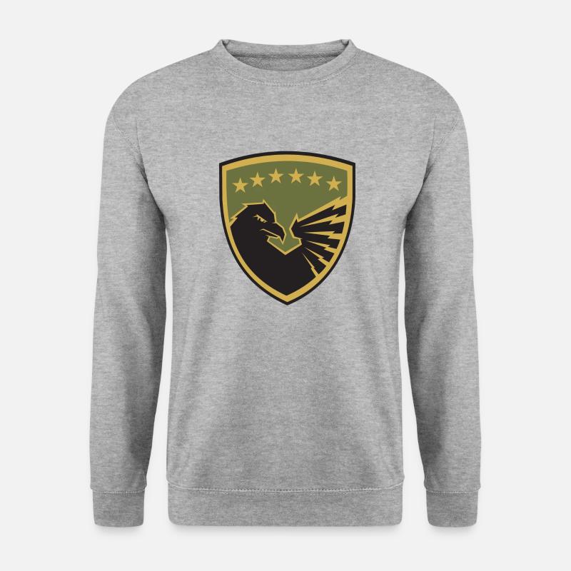FSK Kosova - Forca e Sigurisë së Kosovës - Sweat-shirt Unisexe - gris chiné