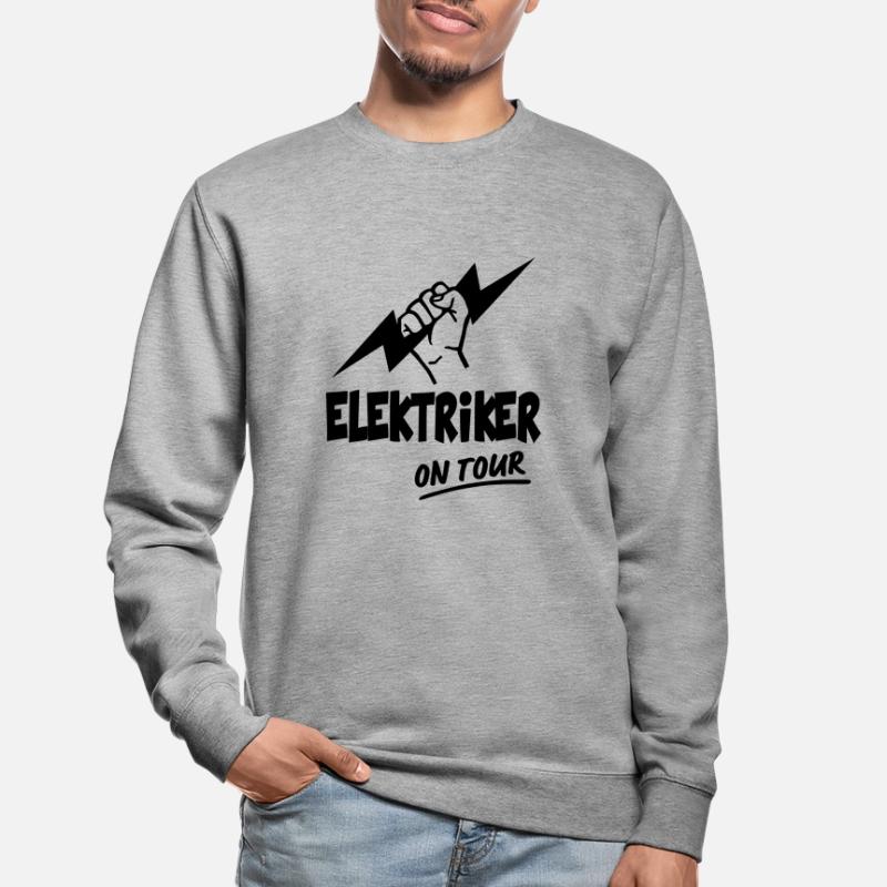 Electrician High Current Electronics Technician Unisex Sweatshirt