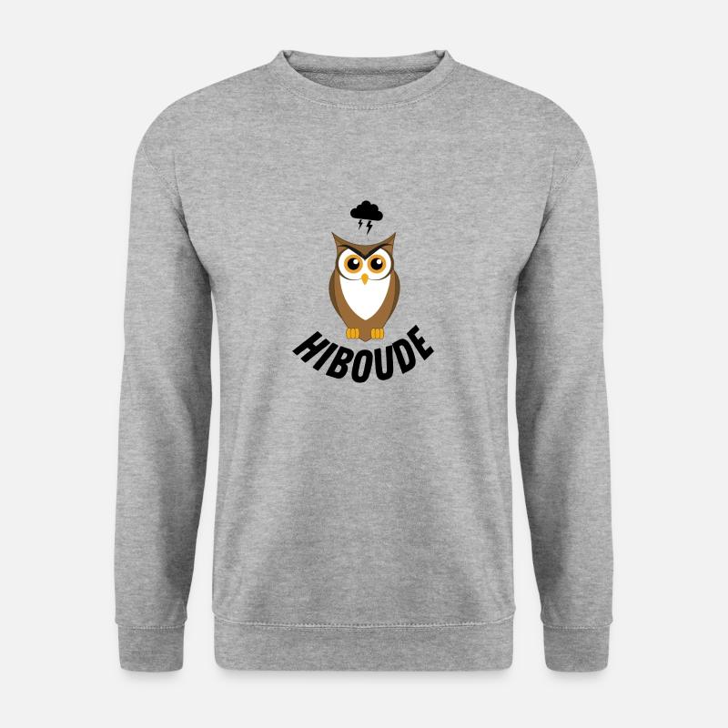 hiboude - Sweat-shirt Unisexe - gris chiné