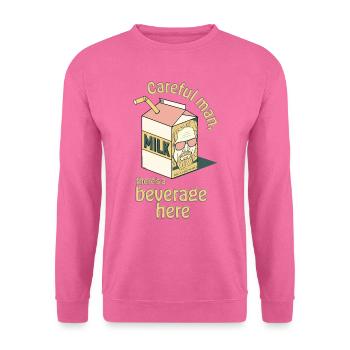 The Big Lebowski - Zitat White Russian - Unisex Pullover - Pink - Vorne