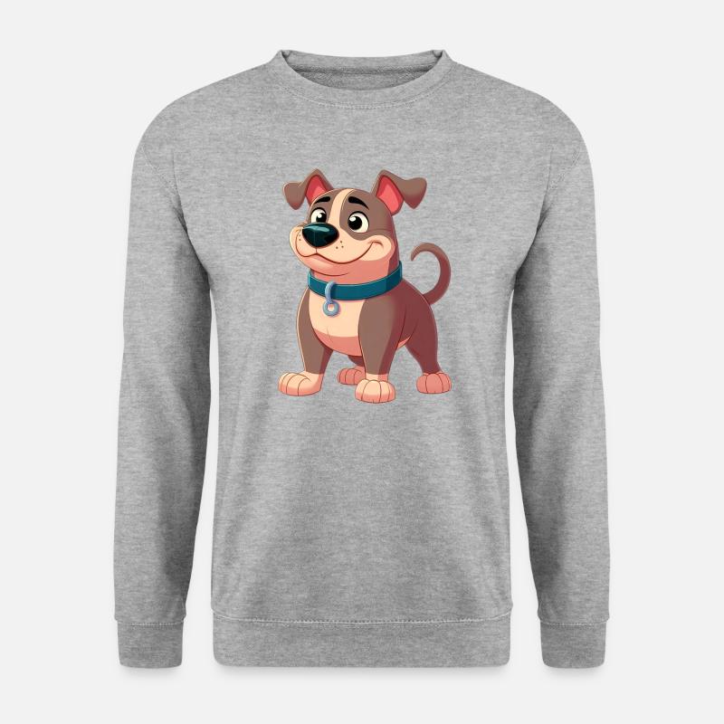 pitbull 4 - Sweat-shirt Unisexe - gris chiné