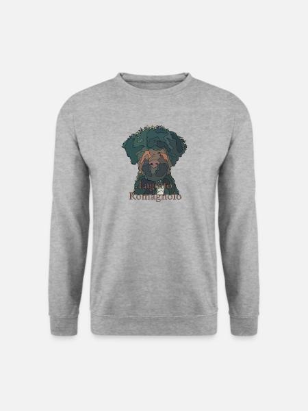 pino2 - Unisex Pullover - Weißgrau meliert