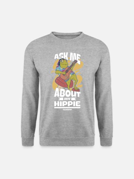 Hip Frog Gift Gift Idea - Unisex Sweatshirt - salt & pepper
