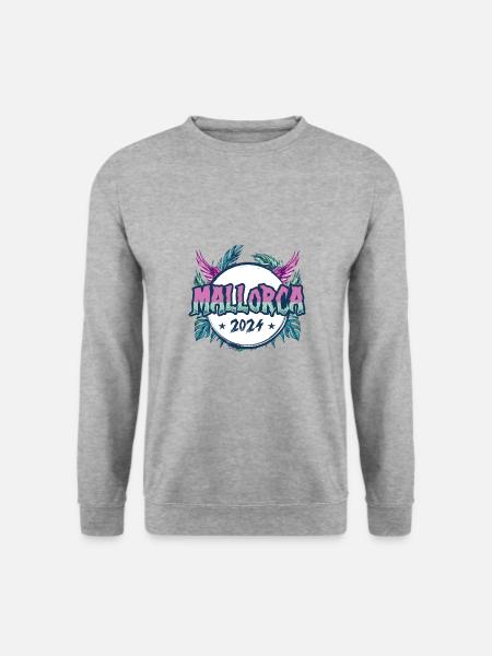 Mallorca 2024 holiday - Unisex Sweatshirt - salt & pepper