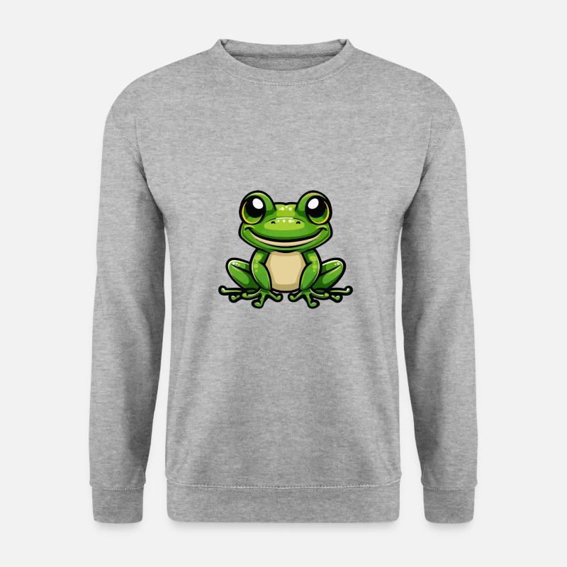 Frog Comic - Unisex Sweatshirt - salt & pepper
