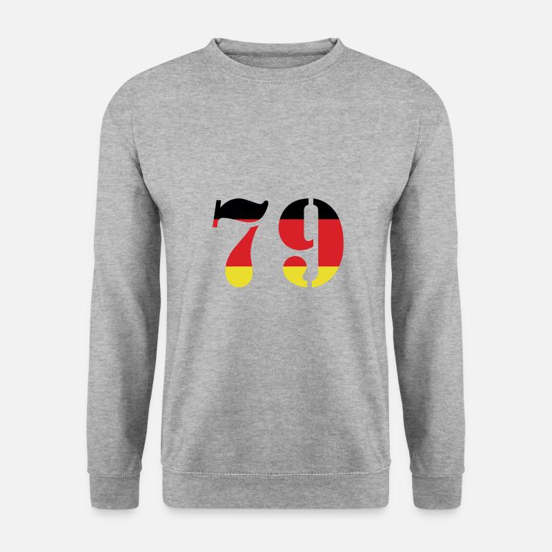79 Number Jersey Germany - Unisex Sweatshirt - salt & pepper