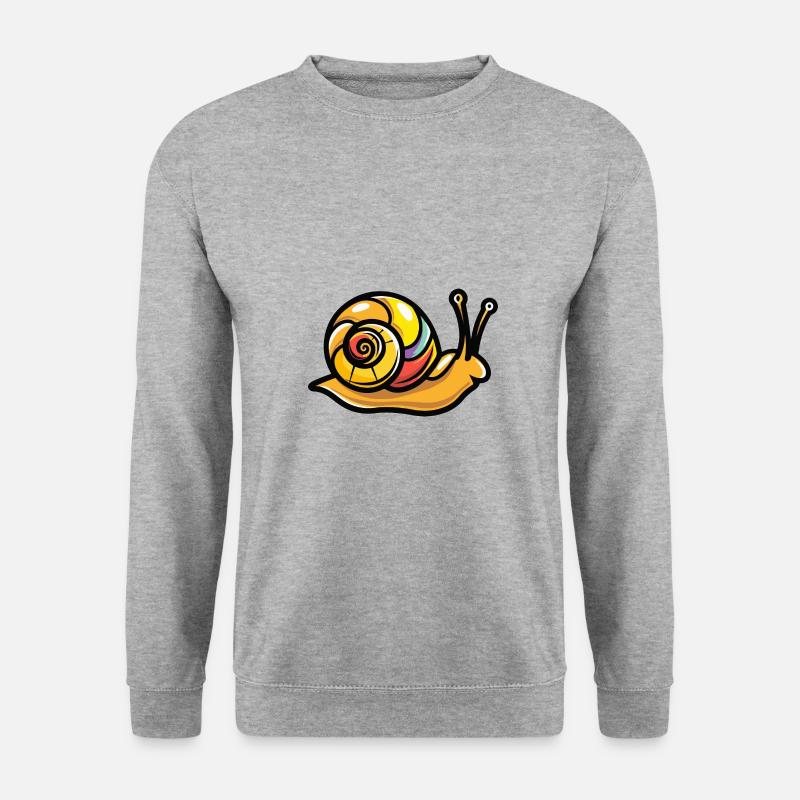 Snail Comic - Unisex Sweatshirt - salt & pepper