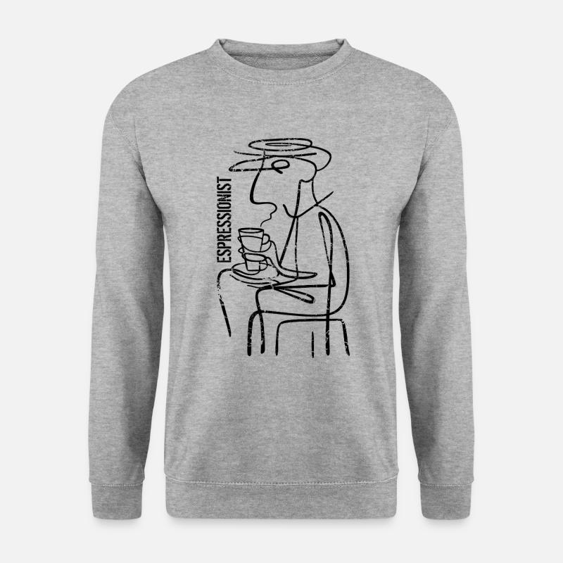 Espressionist - Espresso - Coffee Drink - Unisex Sweatshirt - salt & pepper