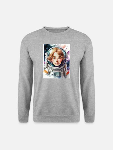 Astronaute - Sweat-shirt Unisexe - gris chiné