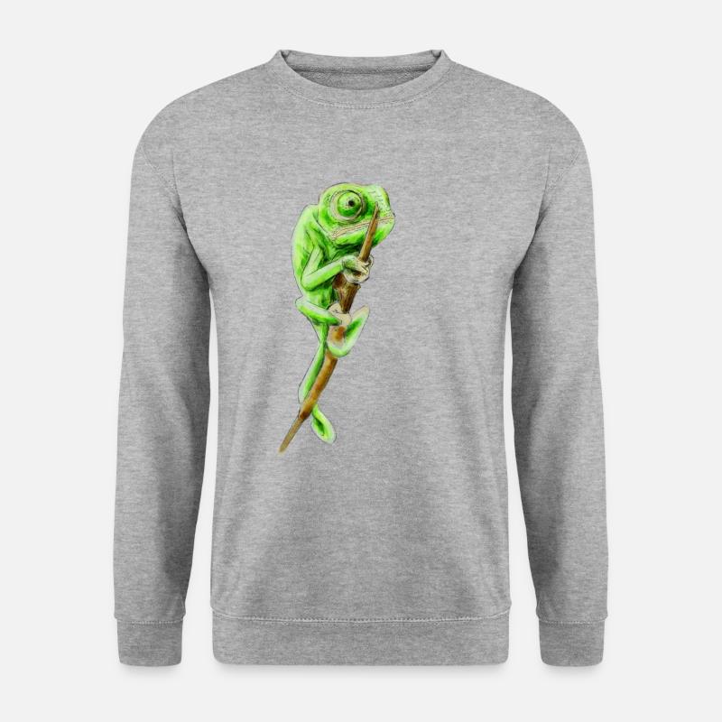 Caméléon - Sweat-shirt Unisexe - gris chiné