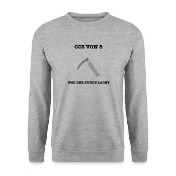 Anesthésiste, médecins ambulanciers - Sweat-shirt Unisexe - gris chiné - Devant - Alina (178cm) & Michal (187cm)