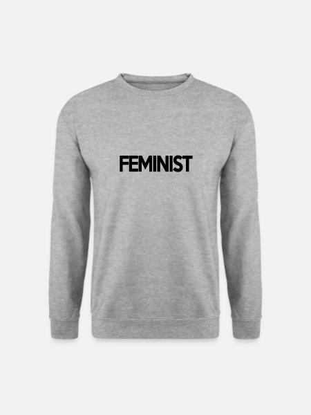 Feminist - Unisex Sweatshirt - salt & pepper