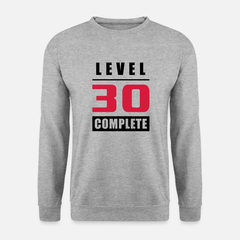 Level 30 - Complete - Unisex Sweatshirt - salt & pepper
