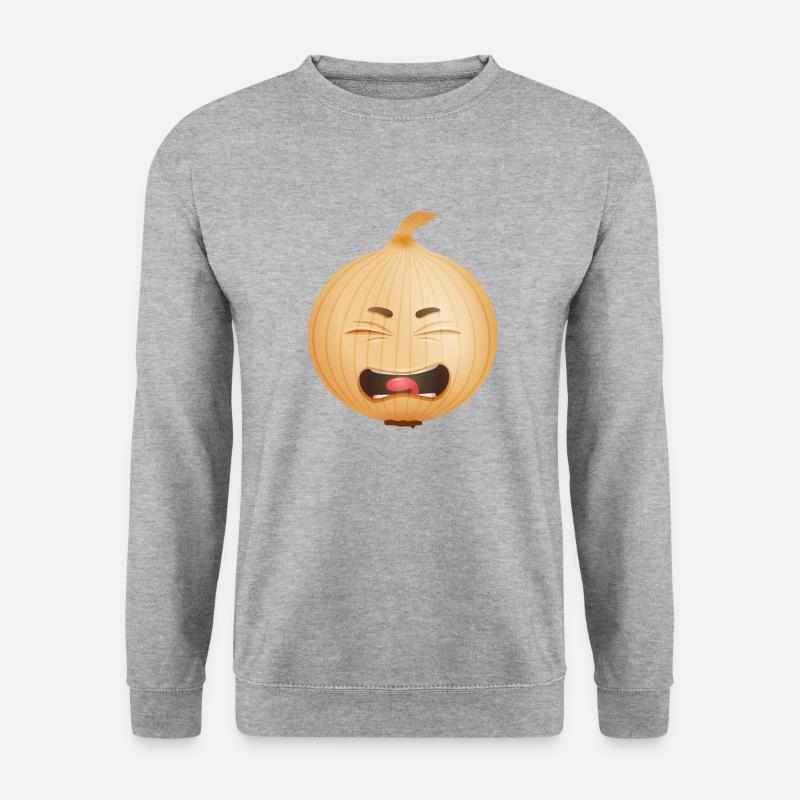 onion vegetable011 - Unisex Sweatshirt - salt & pepper