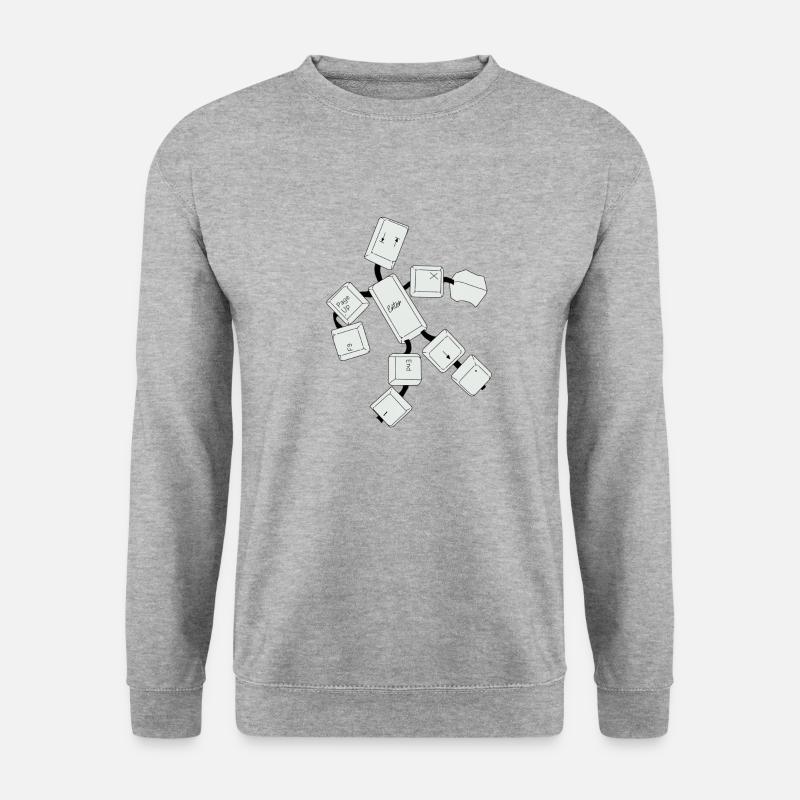 Computer nerd - Unisex Sweatshirt - salt & pepper