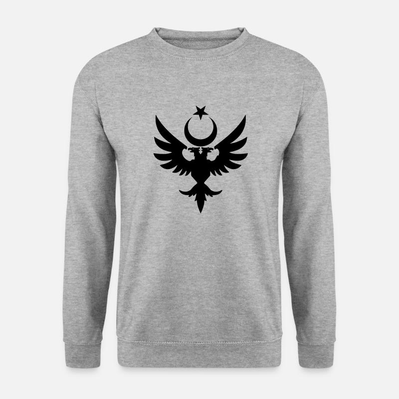 Selçuklu - Unisex Pullover - Weißgrau meliert