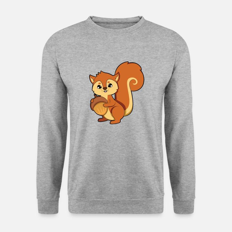 squirrel - Unisex Sweatshirt - salt & pepper
