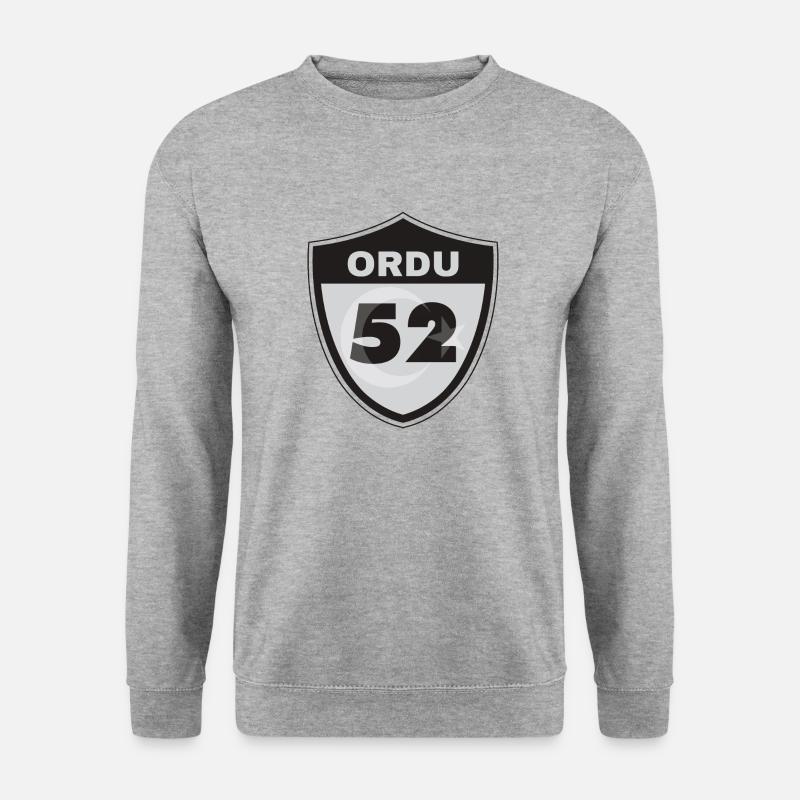 Ordu - Unisex Pullover - Weißgrau meliert