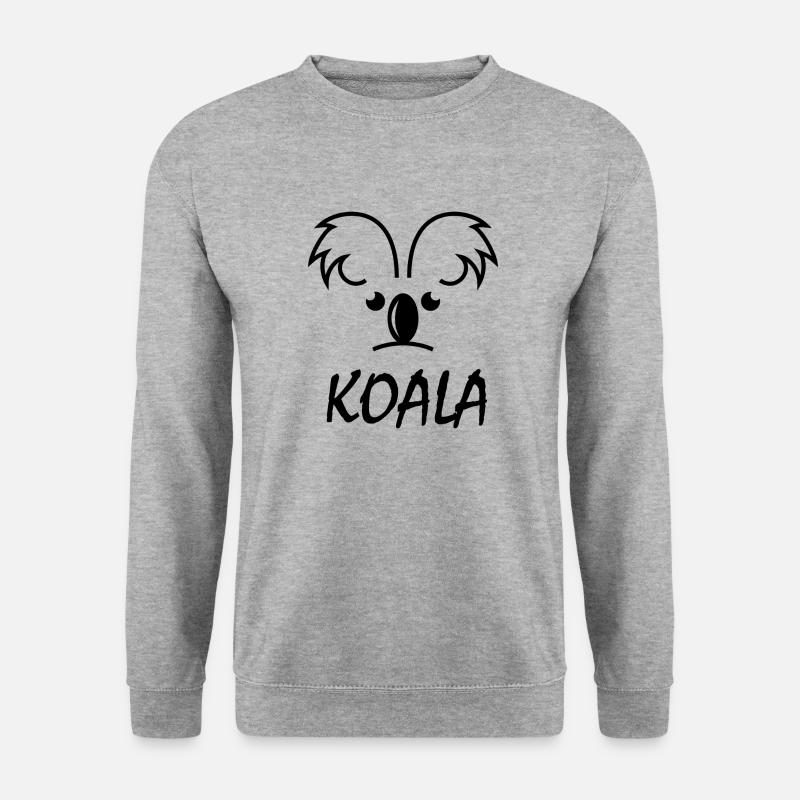 Koala Blue Olivia - Unisex Pullover - Weißgrau meliert
