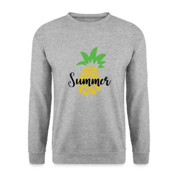 Funny Saying Funny Humor Gift Idea - Unisex Sweatshirt - salt & pepper - Front - Alina (178cm) & Michal (187cm)