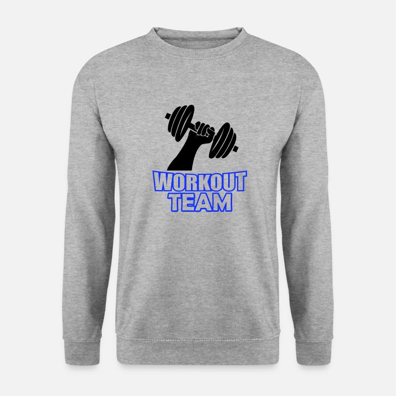 Workout Team - Unisex Sweatshirt - salt & pepper