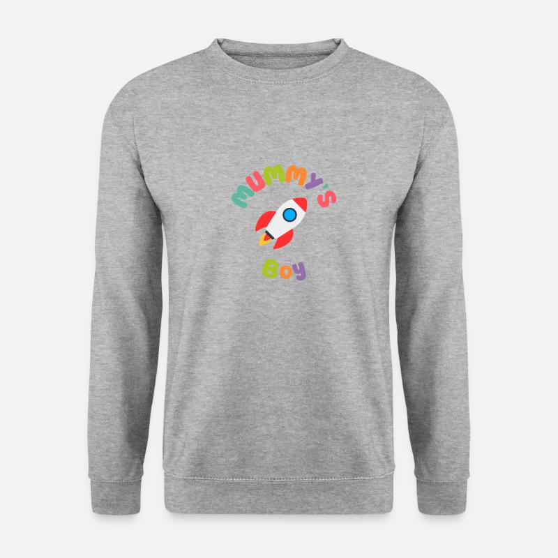 Mummys Boy Rocket - Unisex Sweatshirt - salt & pepper