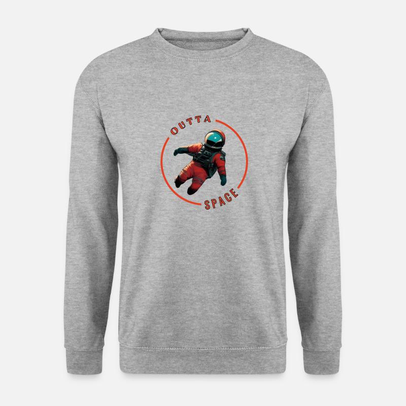 Hors de l’espace - Sweat-shirt Unisexe - gris chiné